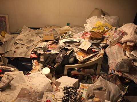 遺品整理ロードが作業する前のお部屋