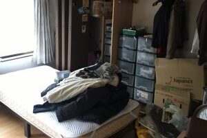 遺品整理ロードが作業する前のお部屋